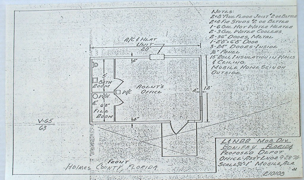 Bonifay 1976 210108 Bonifay FL map 1976 Tony Howe Flickr