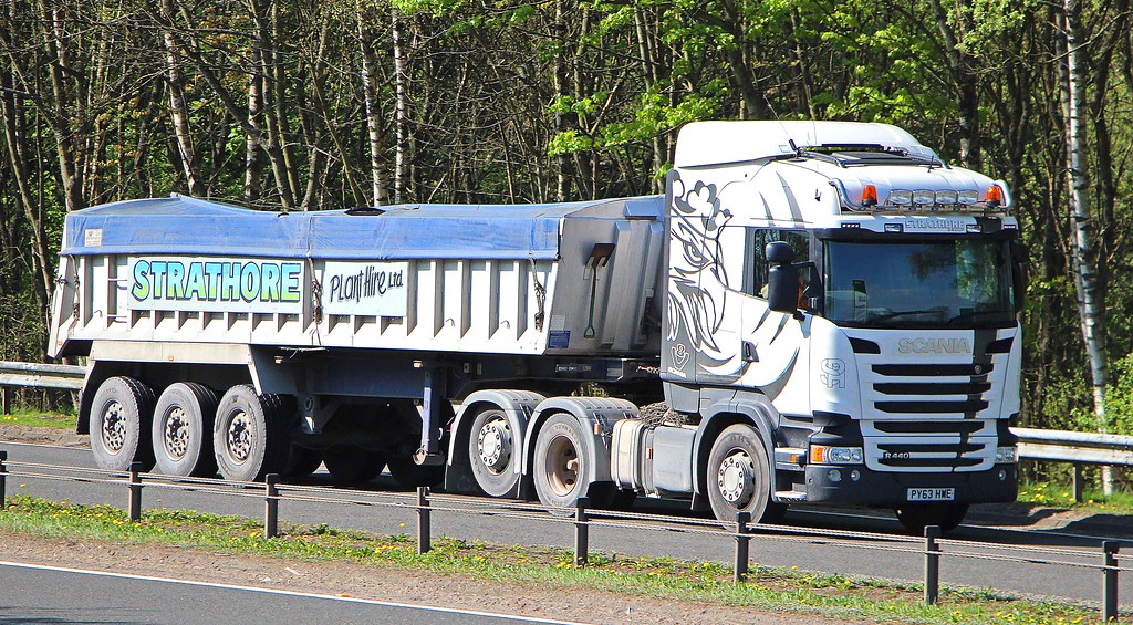 SCANIA R440 STRATHORE Plant Hire Kirkcaldy Fife PY63 HWE… Flickr