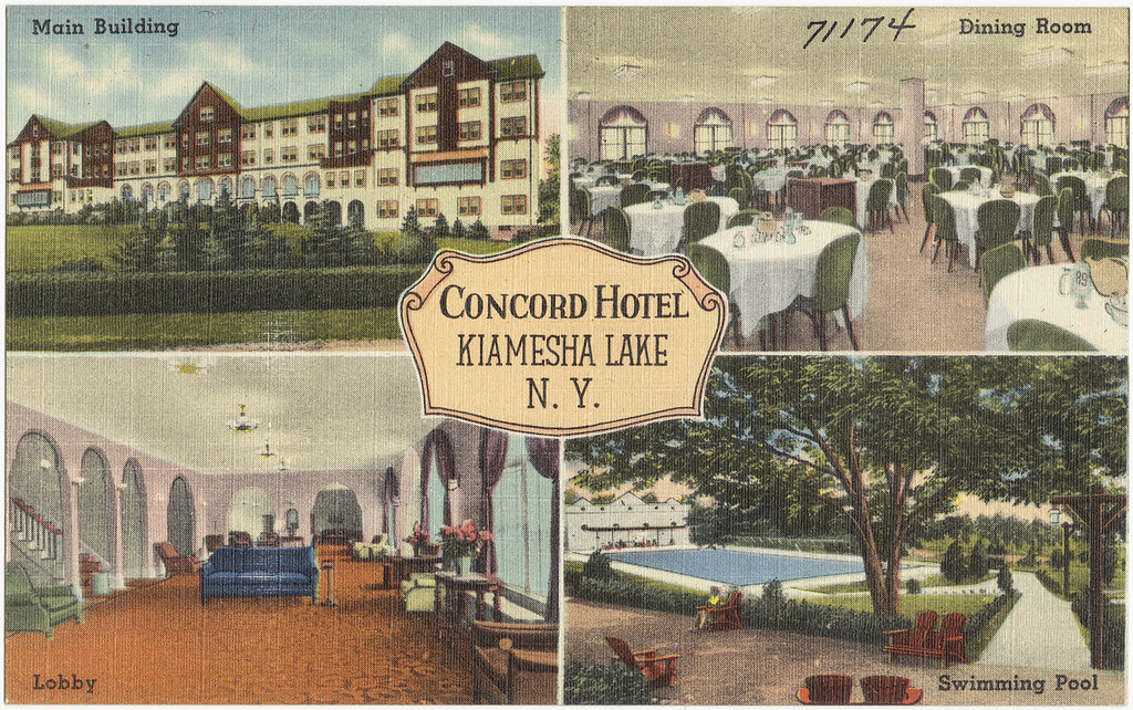 Concord Hotel, Kiamesha Lake, N. Y. File name 06_10_00520… Flickr