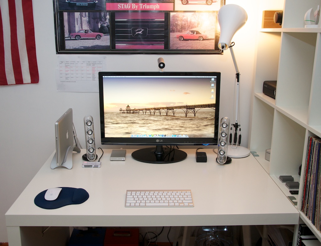 Desk Up Close Close up shot of my desk area. Mac FTW Ryan J