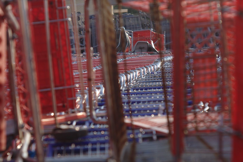 img_2945 Shopping cart graveyard. Shot with Canon 40D and … Flickr