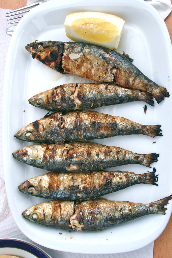 Grilled Sardines in The Algarve, Portugal cheeseslave Flickr