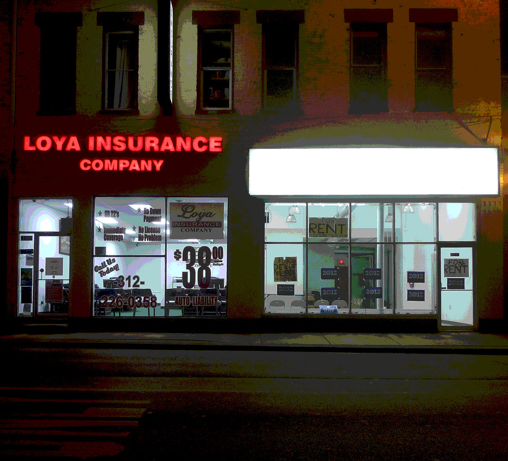 living above the Loya Insurance Company (posterized) Flickr