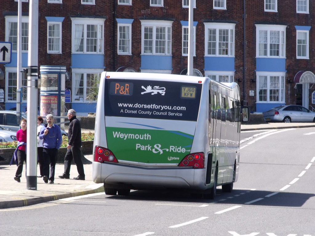 Weymouth Pavilion Weymouth Park & Ride bus a photo on Flickriver