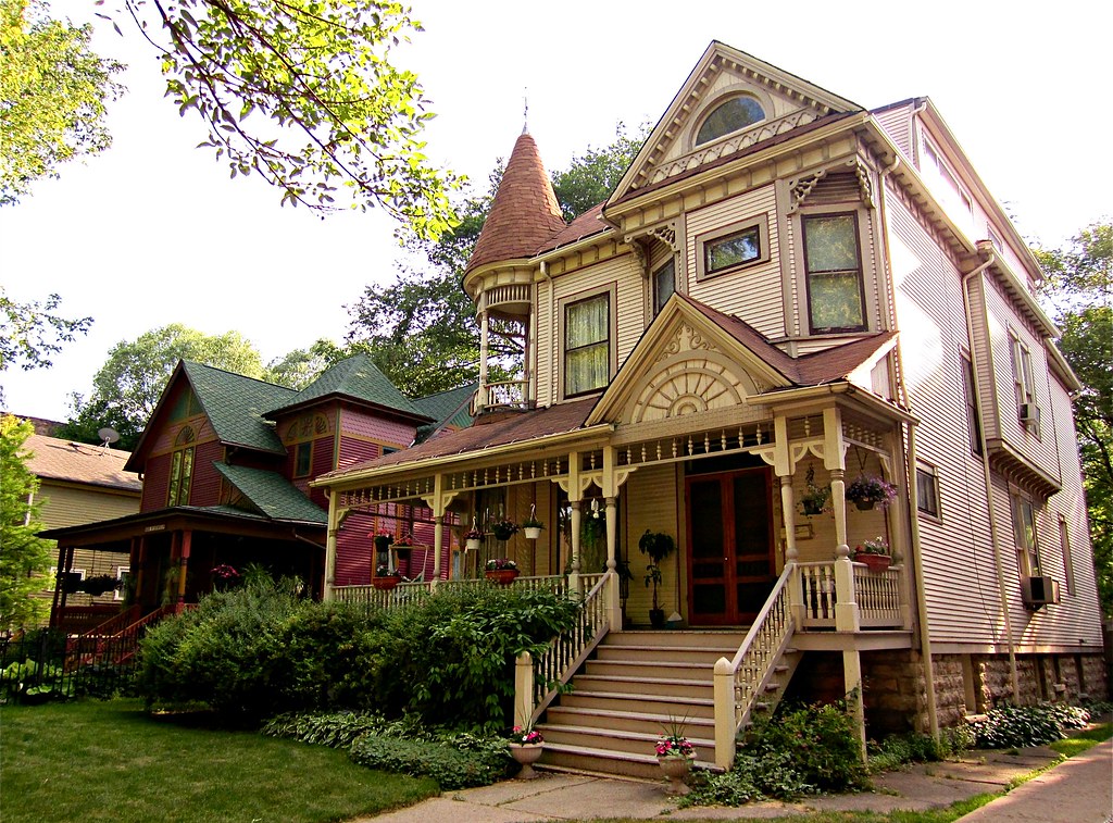 H.B. Noyes House (1891) 329 S. Wisconsin Avenue Oak Park, … Flickr
