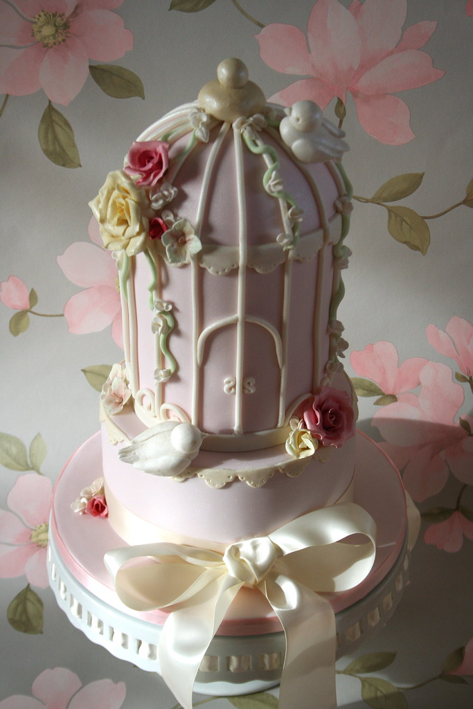 Bird Cage Cake This cake was delivered to the Brighton Pav… Flickr