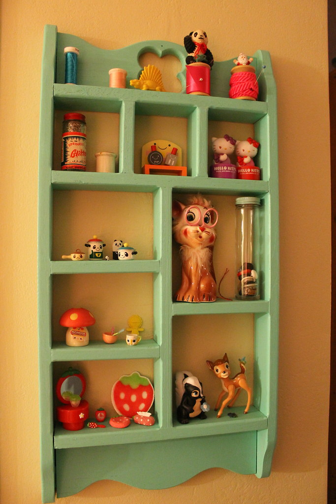 Miniature shelf this small shelf houses some of my rement… Flickr