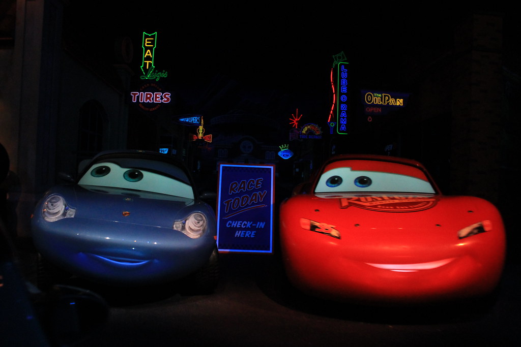Radiator Springs Racers Taken on June 9, 2012 at Radiator … Flickr