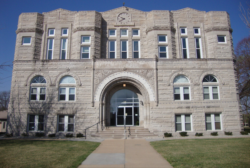 Thayer County Courthouse (Hebron, Nebraska) Built in 1901… Flickr