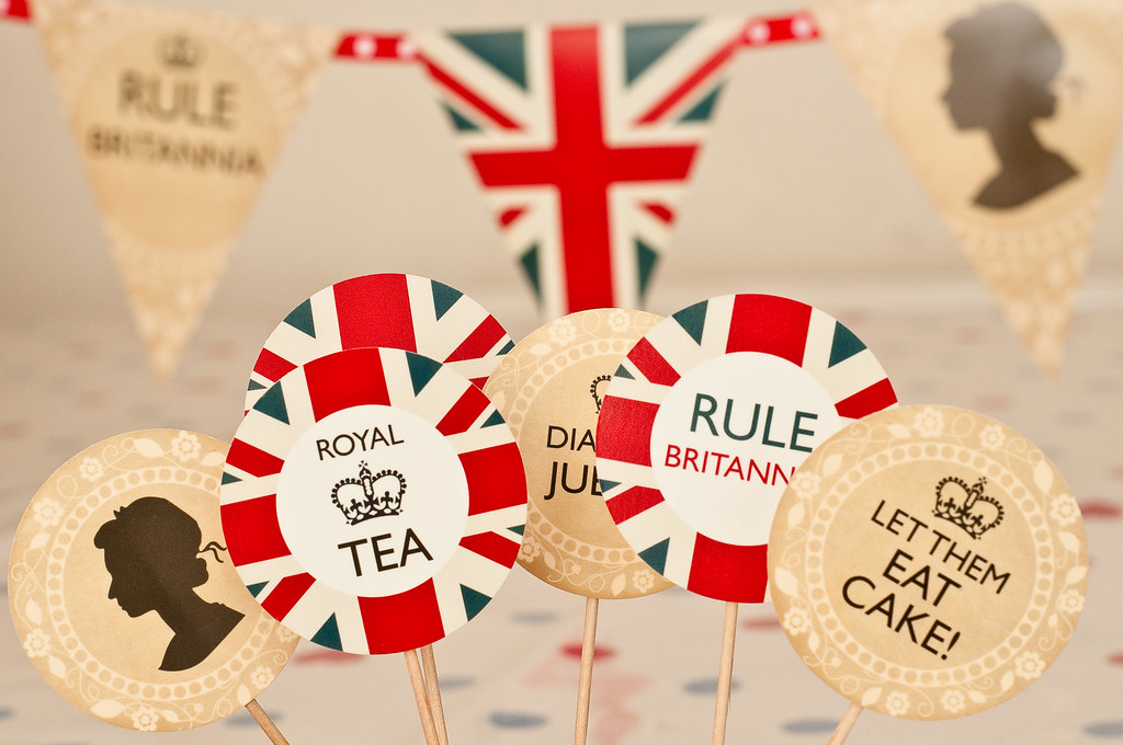 Printable Jubilee cupcake toppers Party Decorations Flickr