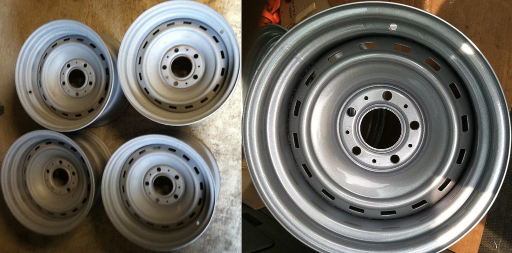 rims Car rims after sandblasting and after powder coating … Flickr