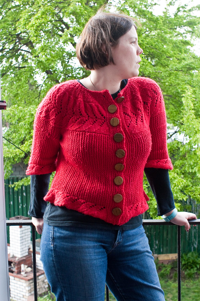 Vine Yoke Cardigan Vine Yoke Cardigan by Ysolda Teague Lor… Flickr