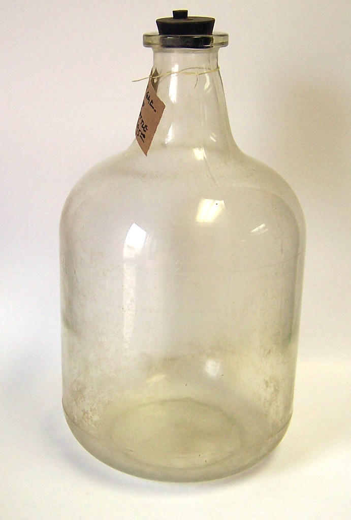 Five Gallon Clear Glass Carboy with Stopper Old clear glas… Flickr