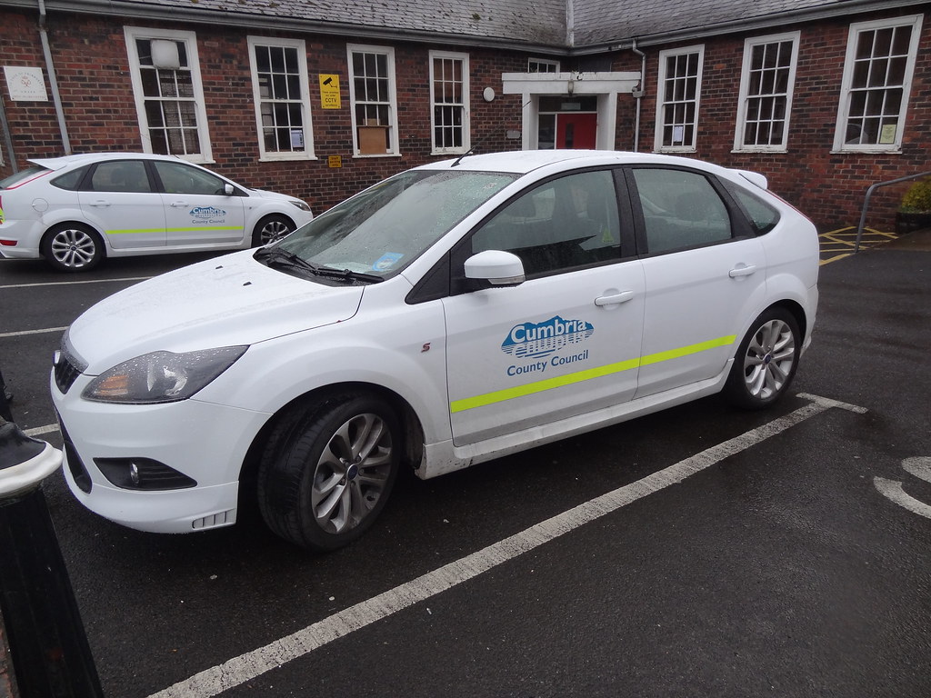 Cumbria county council highway maintenance car Cumbria cou… Flickr