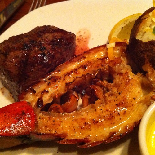 6 Oz Sirlion With Lobster Tail Outback Steakhouse Flickr