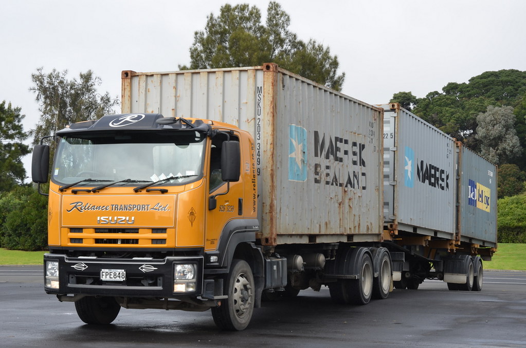 Isuzu, Reliance Transport, Auckland These things are known… Flickr
