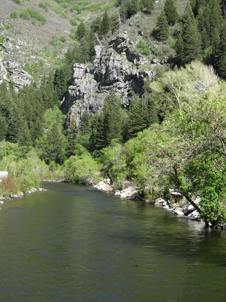 Provo River, Provo Canyon, Utah The Provo River is located… Flickr