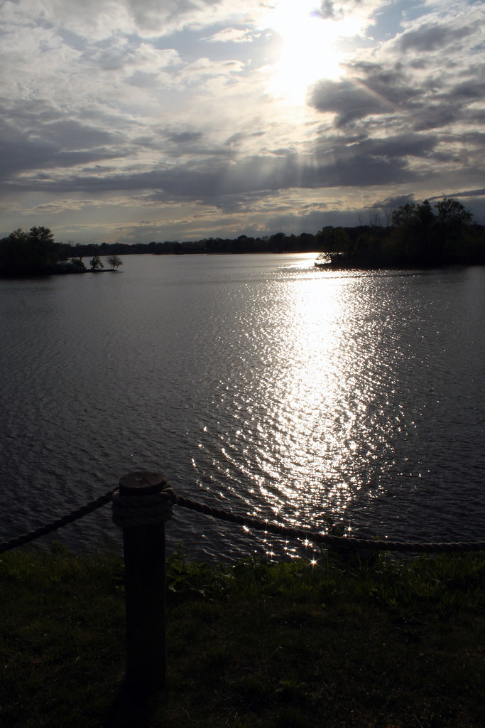 Belleville Lake. Sun shining on Belleville Lake. Ian Green Flickr