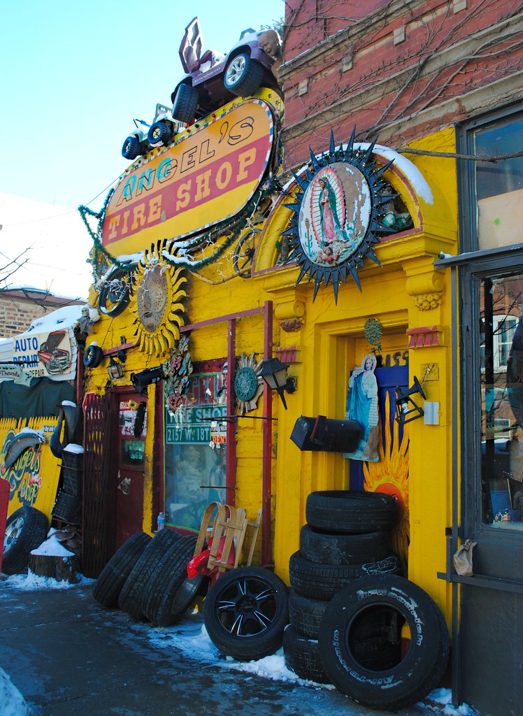 Angel's Tire Shop 2157 W 18st Chicago, Illinois