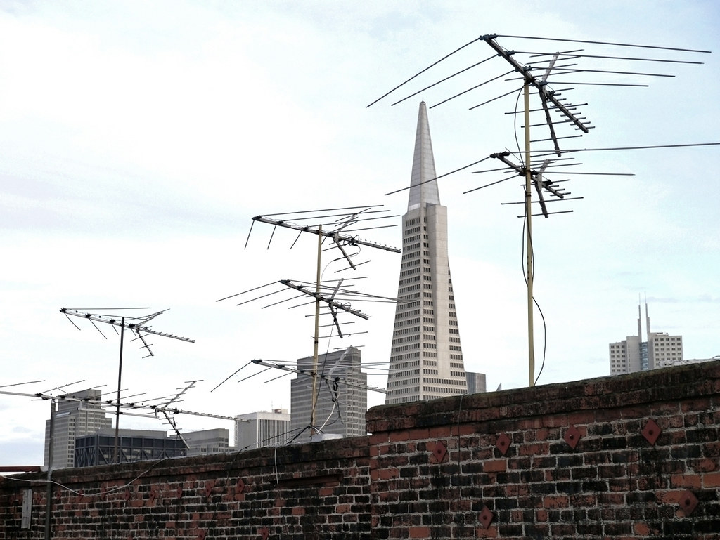 Chinatown, San Francisco 20thcentury television antennas,… Flickr