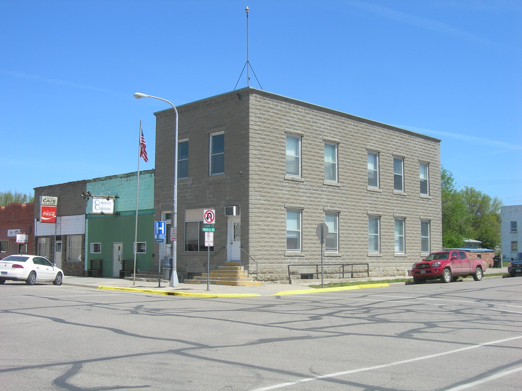 Old Rock Building Linton, North Dakota Maybe an old hotel?… Jimmy