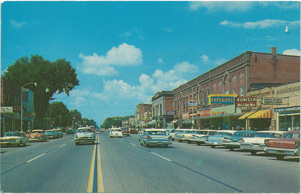 NE Gaylord MI 1950s Downtown Stores & Businesses REXALL Dr… Flickr