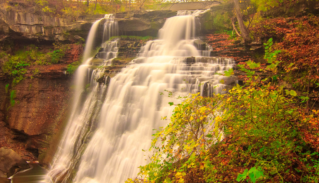 Brandywine Falls Cleveland OH Fall colors Cuyahoga Val… Flickr