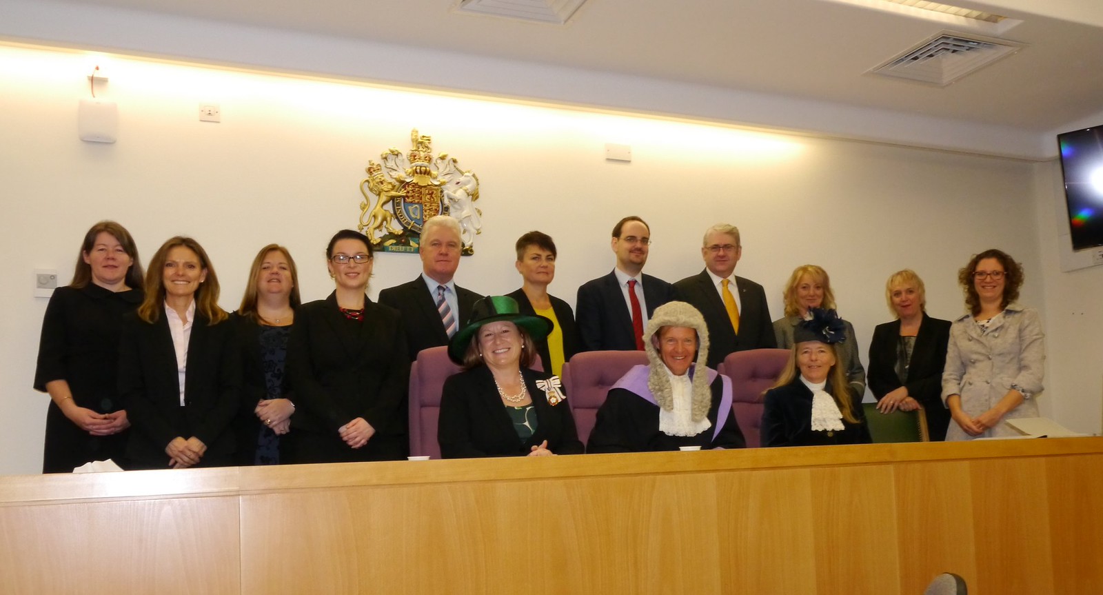 16 October 2015 'Swearing In' Ceremony of new Bedfordshire Magistrates