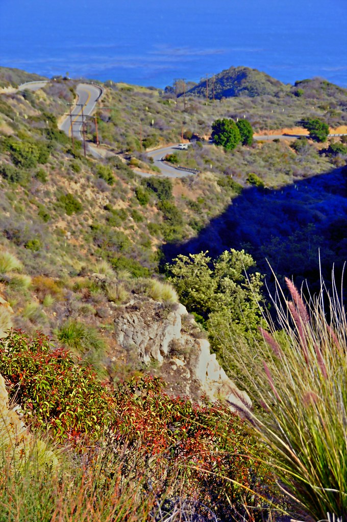 Lower Decker Canyon Road View On Black © Lawrence Goldman … Flickr