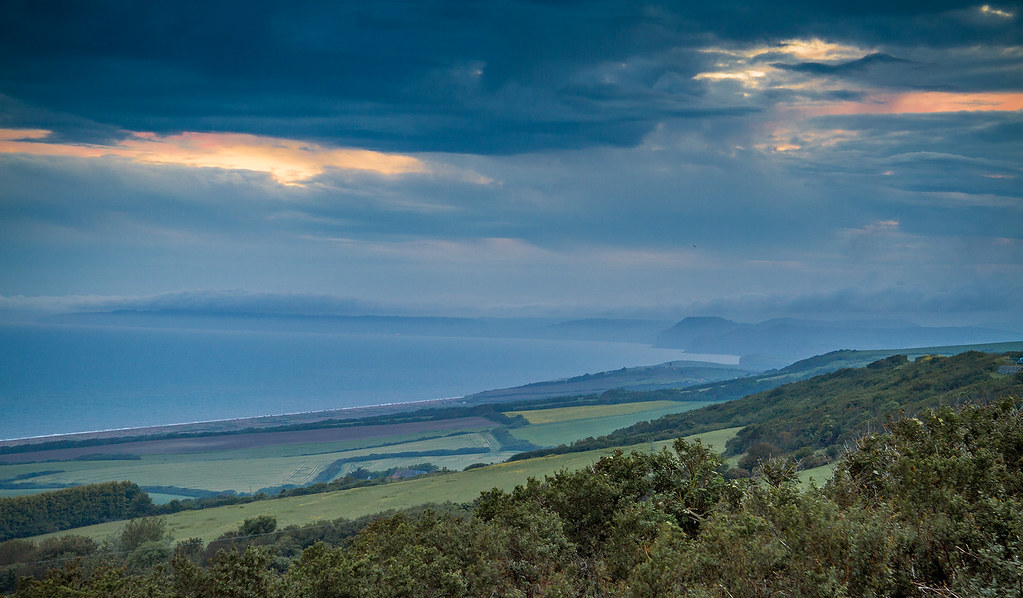 Bridport Coast Coast road to West Bay, Bridport bethadin Flickr