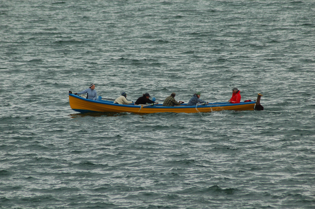 Irish rowing rowing in the Main Channel, Boston Harbor, Bo… Flickr