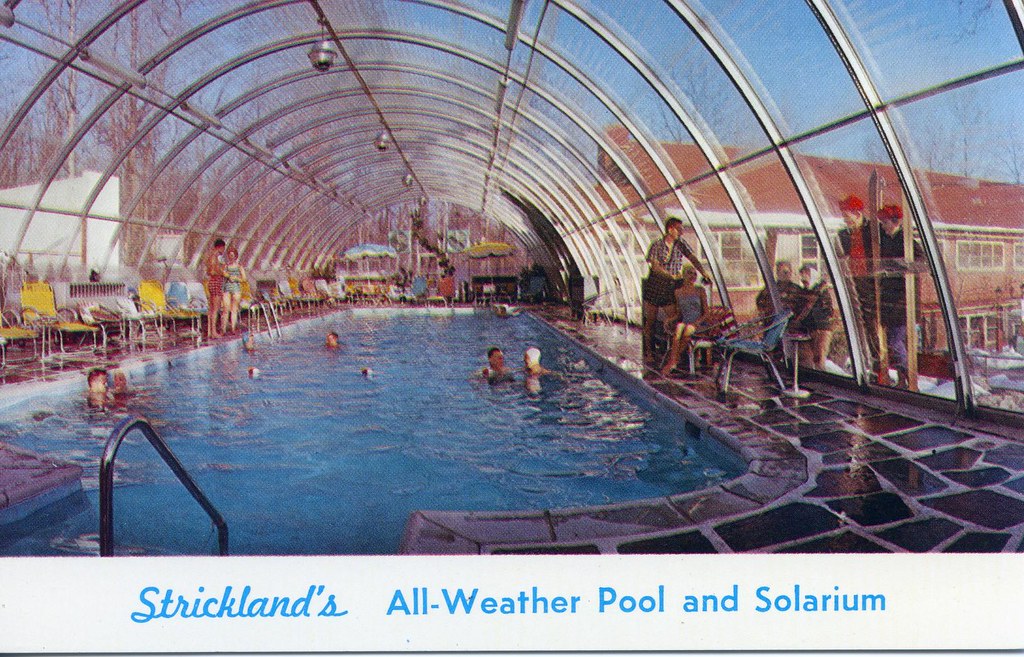 Strickland's Mountain Inn AllWeather Pool Mount Pocono PA a photo on