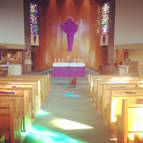 Getting setup for tonight's worship event. St. Alphonsus C… Flickr
