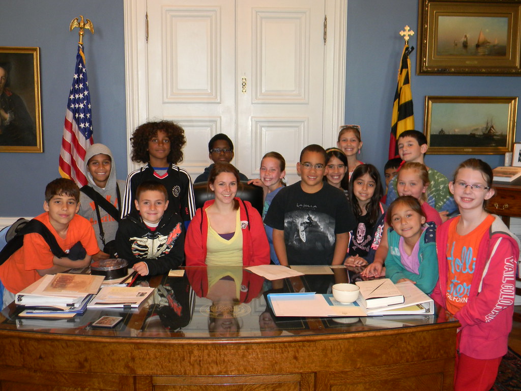 Olney Elementary School 4th Graders Visit Governor Flickr