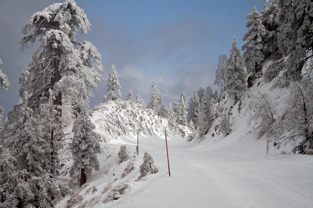 Angeles Crest Highway Hwy 2 above Wrightwood after a storm… Flickr