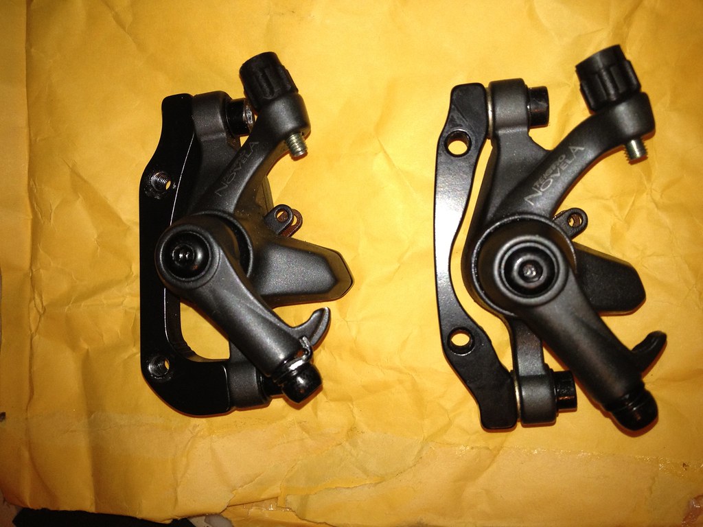 Tektro Novela brake calipers (front and rear) comes with I… Flickr