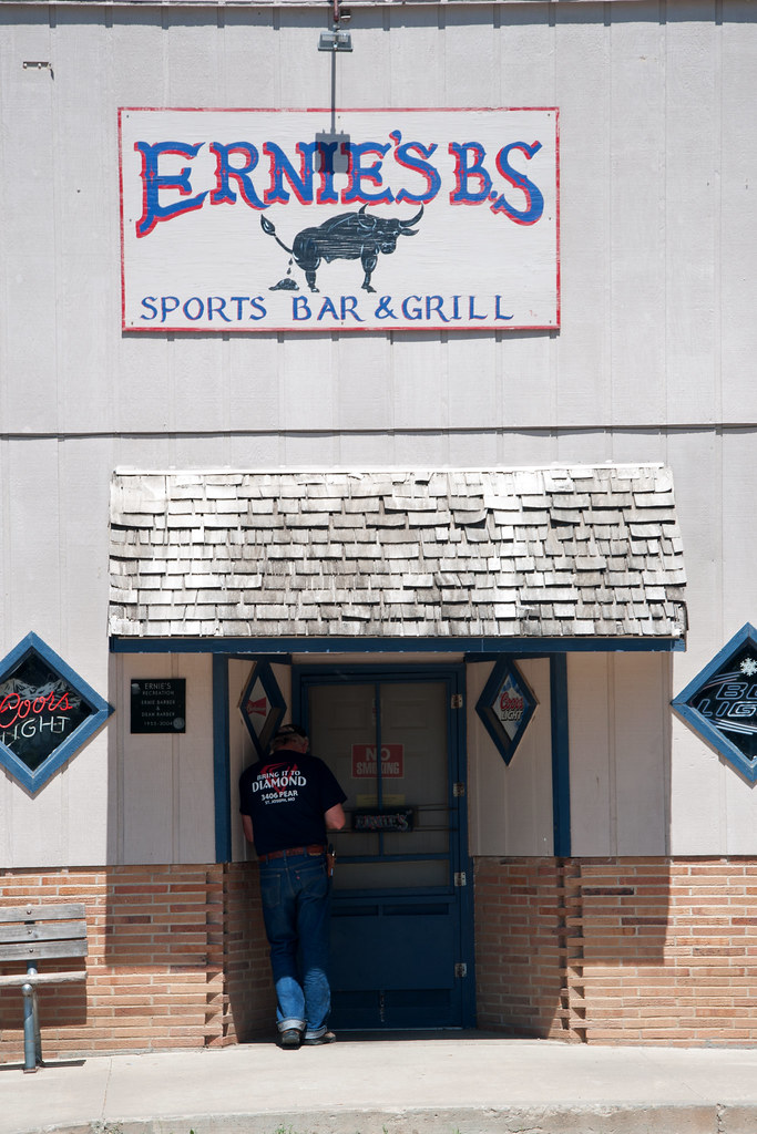Ernie's B.S. Sports Bar & Grill in Highland, Kansas. I thi… Flickr