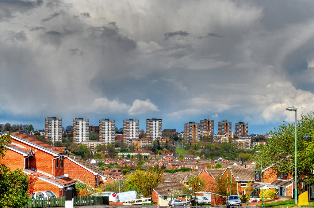 Chapel Street Estate, Brierley Hill The multi storey flats… Flickr