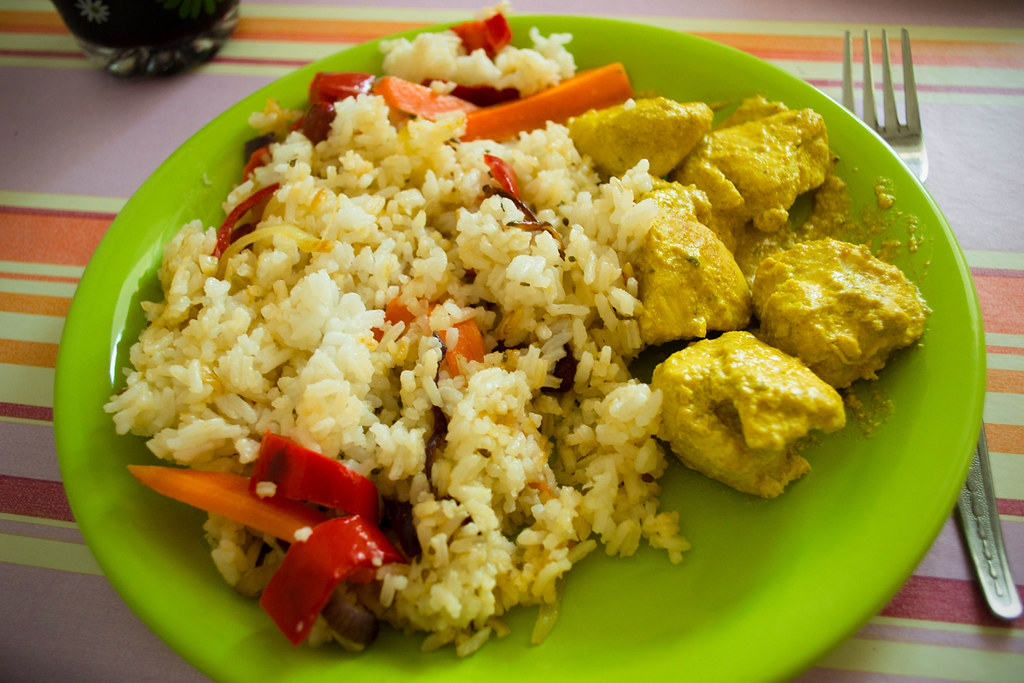 Pui indian si orez cu legume alexandrinacoslet Flickr