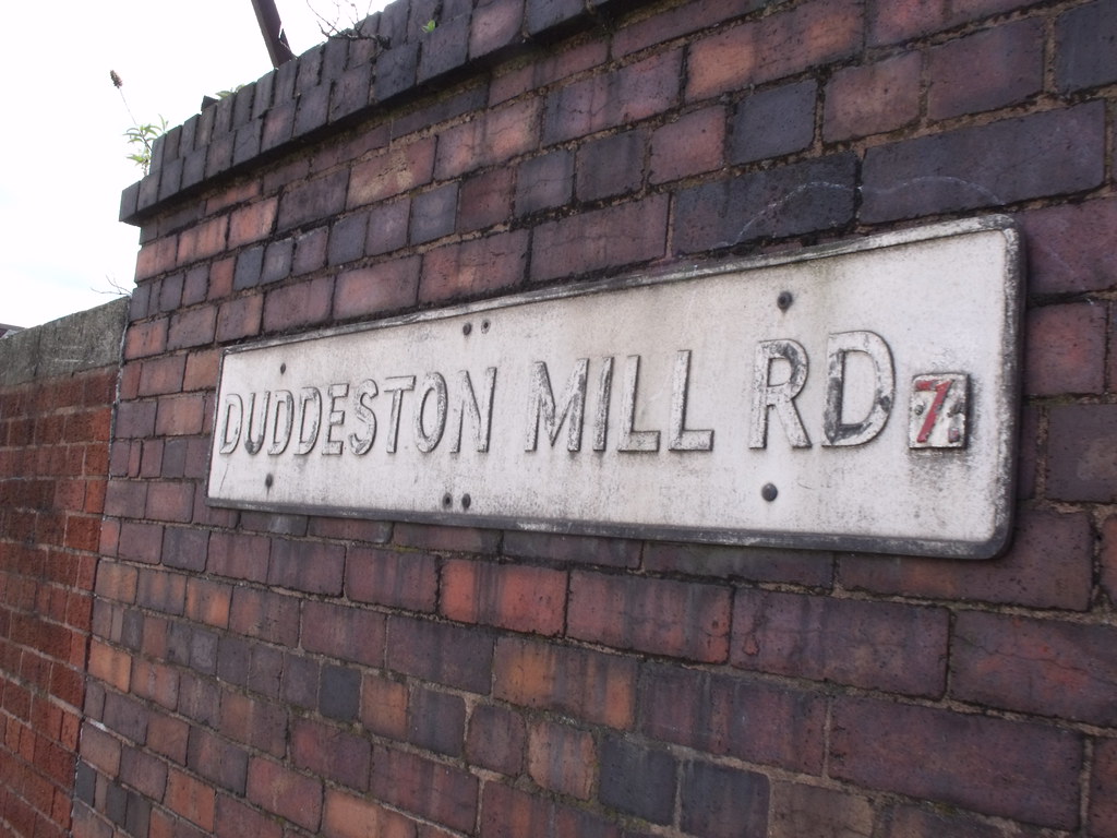 Duddeston Mill Road road sign I went to Duddeston Statio… Flickr