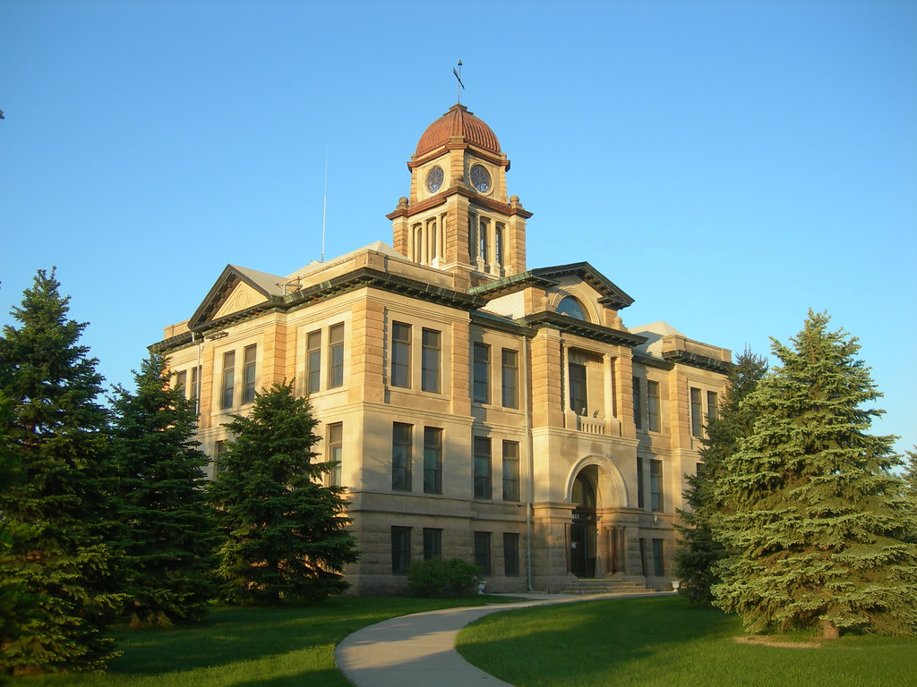 Marshall County Courthouse Britton, South Dakota Construct… Flickr