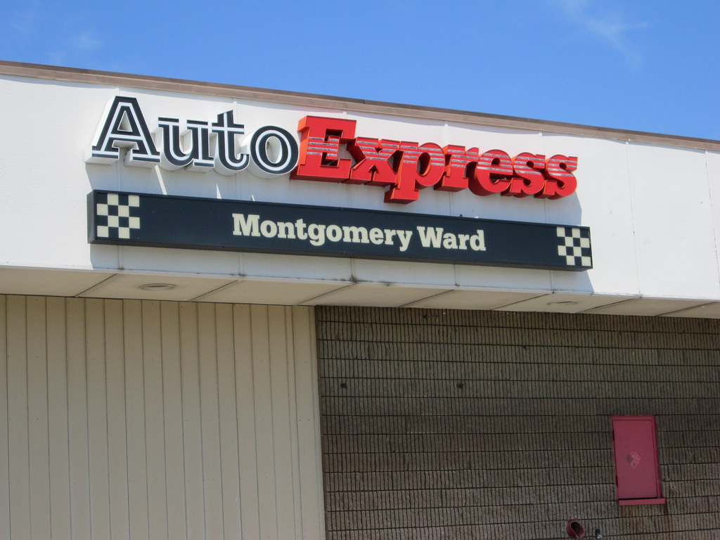 Montgomery Ward Auto Express Indian Springs Mall Flickr