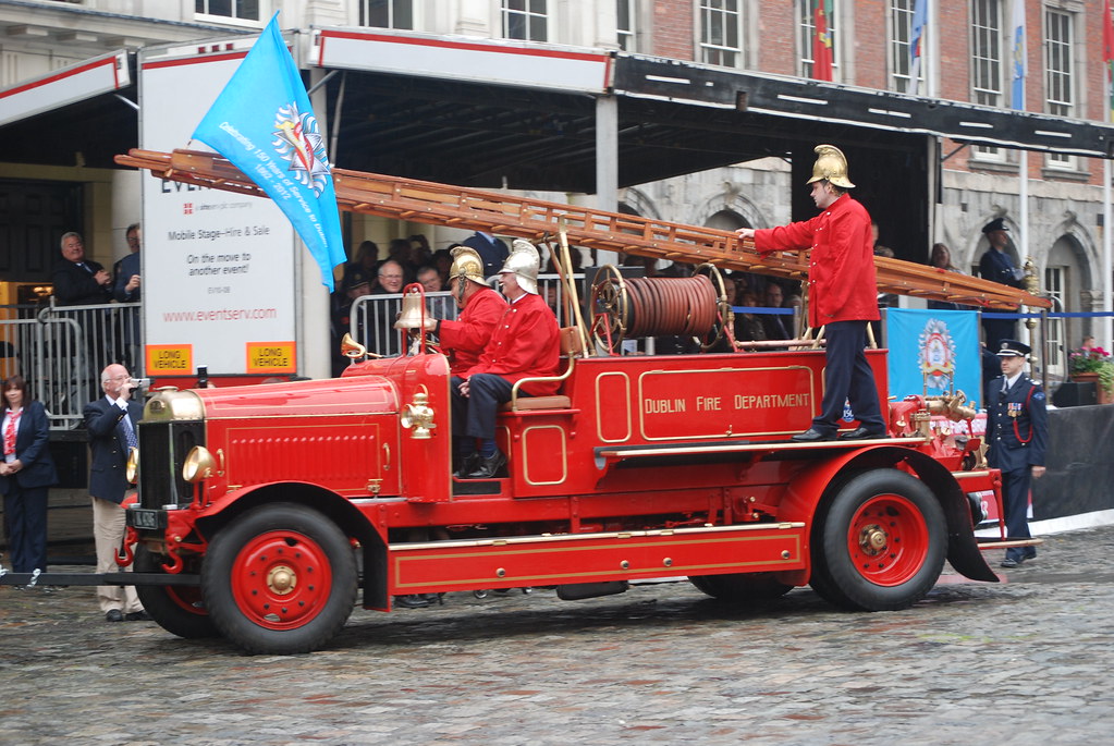 Dublin Fire Department 1921 Leyland Fire Engine. Reg No IK… Flickr