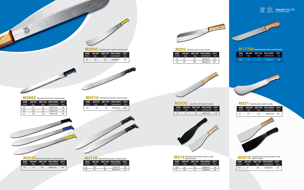 Machete manufacturer07 machetesugar cane knife Flickr