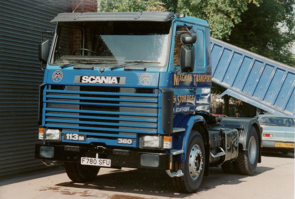 Mackay Transport, Scunthorpe F780 SFU. Scania 113M 360 Flickr
