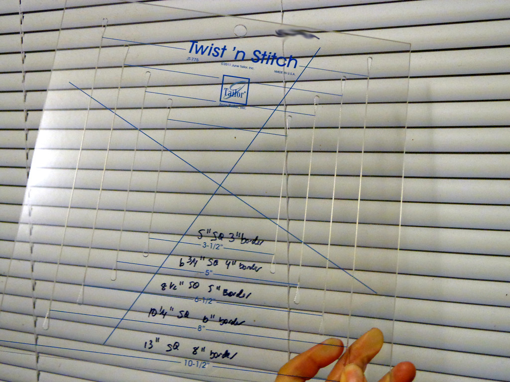 twist n stitch quilting ruler by June Taylor Made by June … Flickr