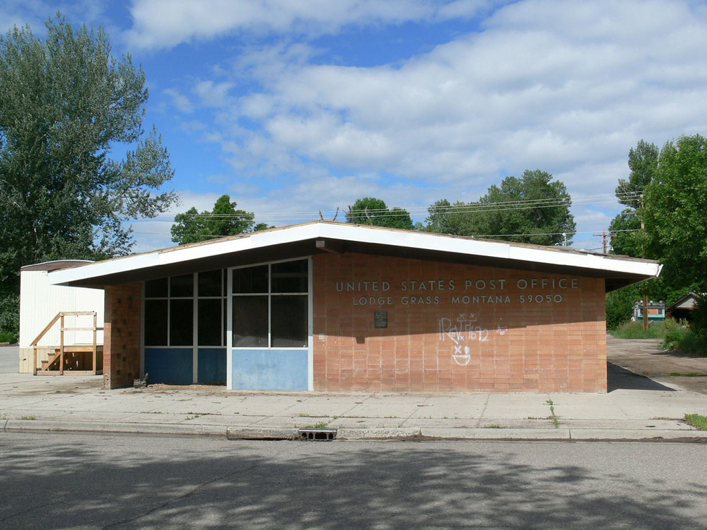 Lodge Grass, Montana 59050 Big Horn County. The post offic… Flickr