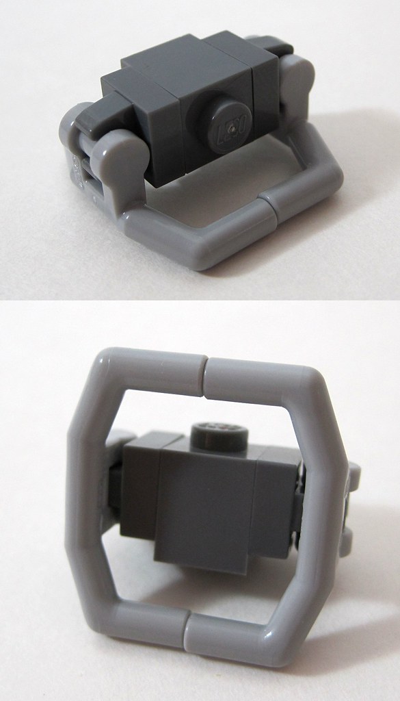 Minifig, Utensil Handlebars with Angular Handles aligned… Flickr