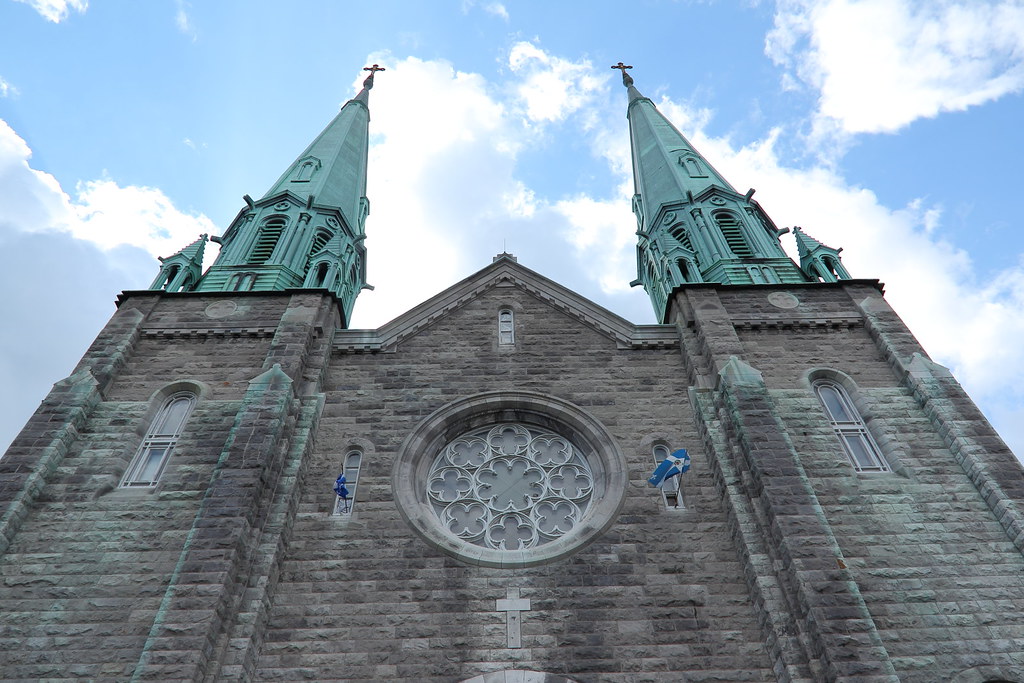 Quartier Villeray (Montréal) Église SainteCécile. Flickr