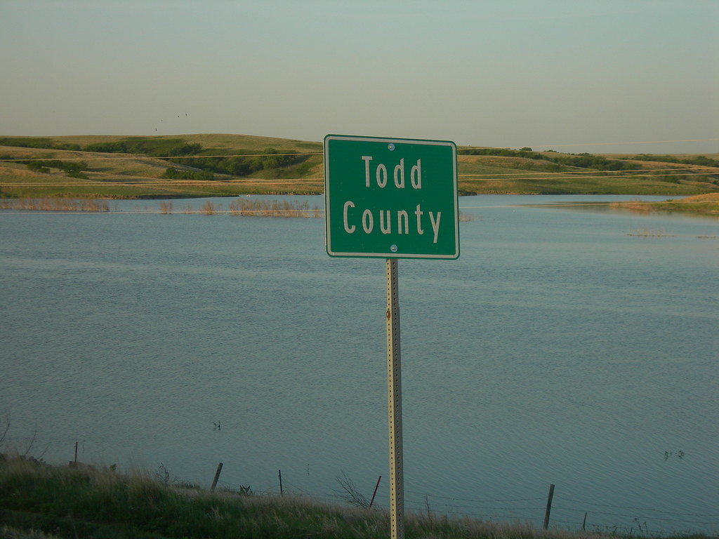 Todd County Line US Hwy 83. Todd County is one of two "uno… Flickr